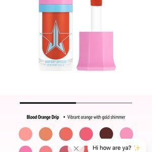 Jeffree Starr Magic Candy Liquid Blush Blood Orange Drip